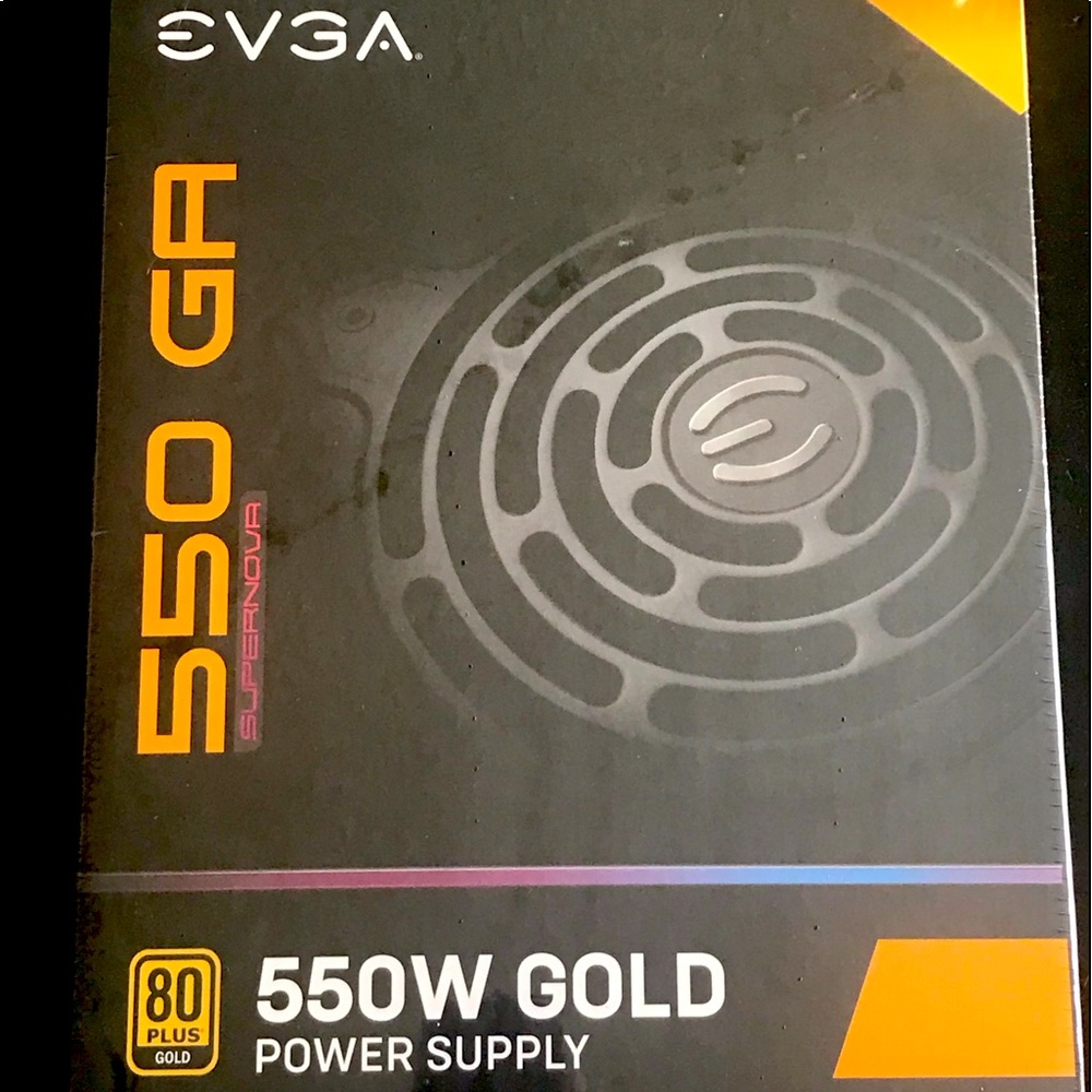 BRAND NEW EVGA SUPERNOVA 550w 80+GOLD FULLY MODULAR WITH WARRANTY